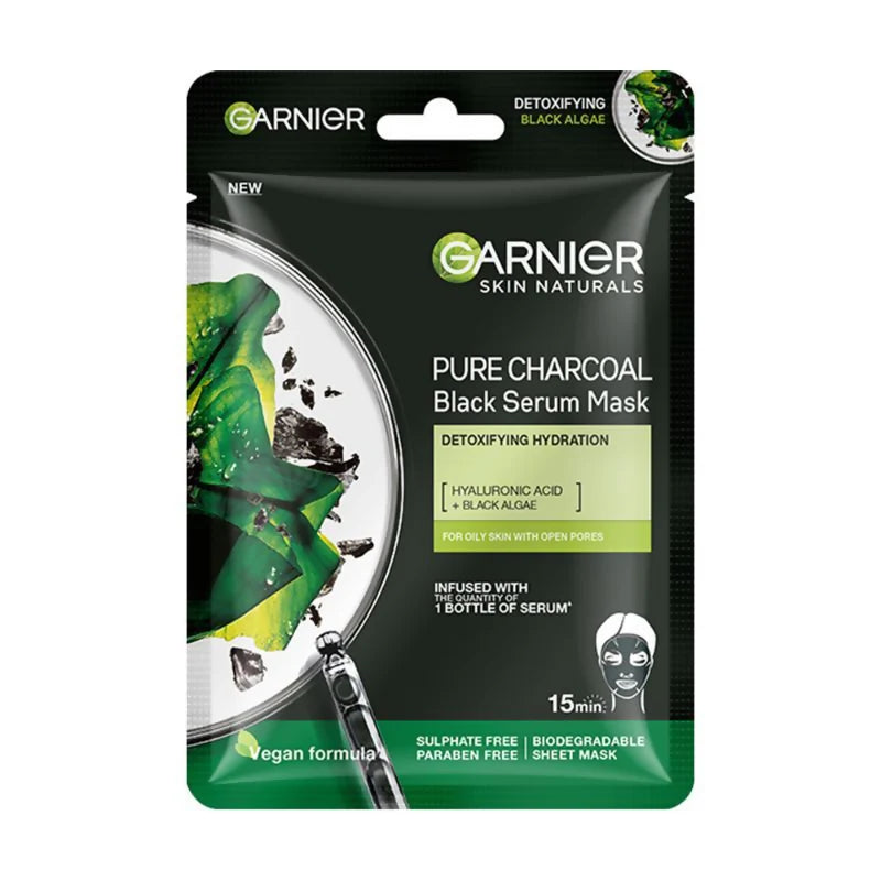 Garnier Skin Naturals Black Serum Mask Pure Charcoal