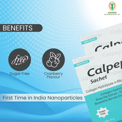 Adonis Calpep Sachets - 12 gm Sachets - Pack of 10