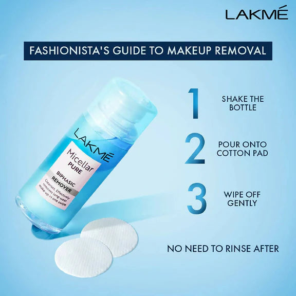 Lakme Micellar Water Make-up Remover - 100 ml