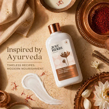 Ultra Hydrating Body Milk with Saffron and Malai