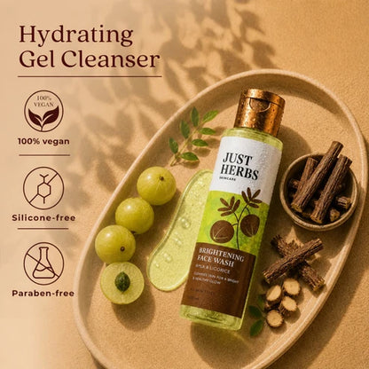Brightening Face Wash - Vitamin C Amla & Liquorice Root