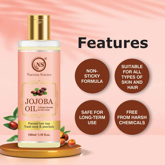 Nuerma Science Jojoba Hair & Skin Oil - 100 ml