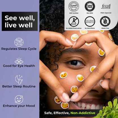 Health Veda Organics Plant Based Eye Care Supplements Tablets - 60 tabs