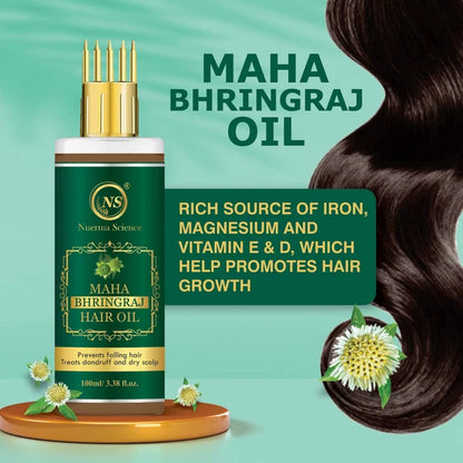 Nuerma Science Maha Bhringraj Hair Oil - 100 ml