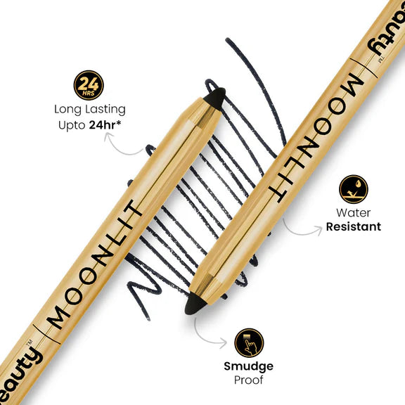 Baked Beauty Moonlit Supreme Kohl Pencil (Black) - 1.5 gm