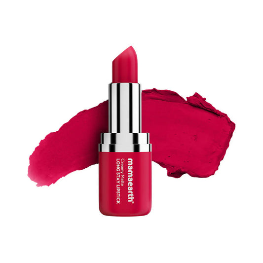 Mamaearth Creamy Matte Long Stay Lipstick - Tulip Magenta