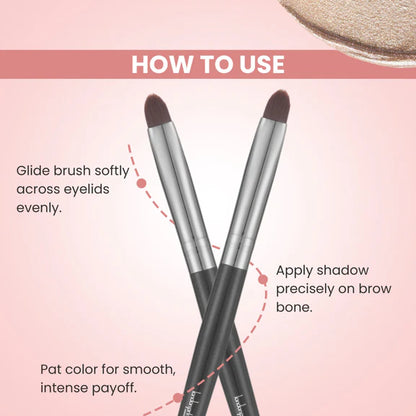 London Prime HD Eyeshadow Applicator - LP324 ( Formerly London Pride Cosmetics ) - 1 pcs