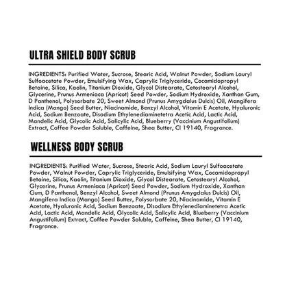 Detoxie Body Scrubs Combo- Urban Shield & Wellness - combo