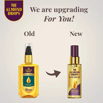 Bajaj Almond Drops Serum With Oil For Hair - 50 ml