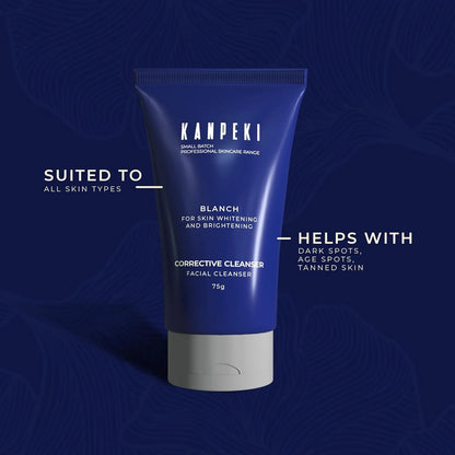 Kanpeki Blanch Corrective Cleanser for Daily Use - 75 gm