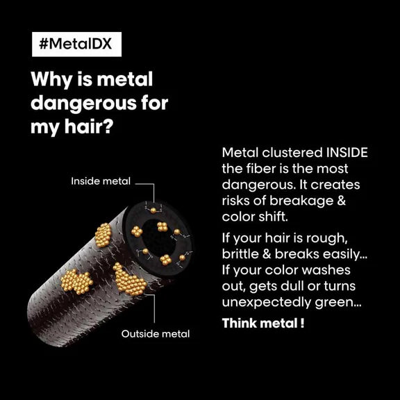 L’Oreal Professionnel Metal DX Anti-Metal Sulfate-Free, Cleansing Cream Shampoo - 300 ml