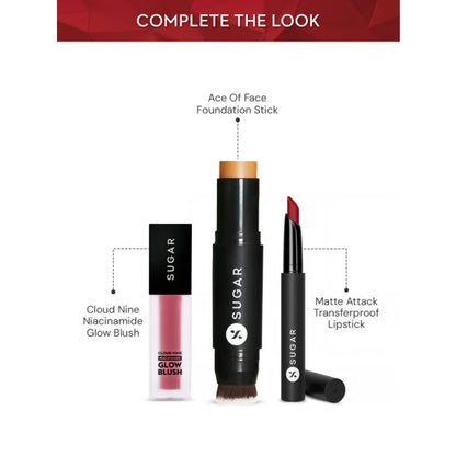 Sugar Cosmetics Matte Attack Transferproof Lipstick - 14 Caffeine Bandit - 2 gm