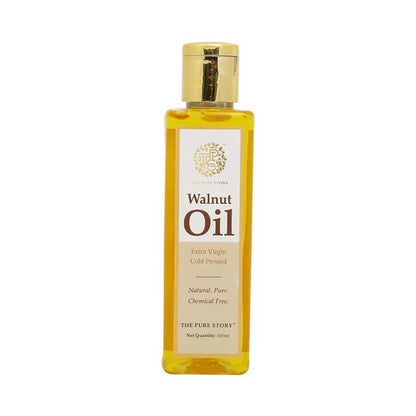 The Pure Story Natural Cold Pressed Oil for Hair & Skin with Walnut