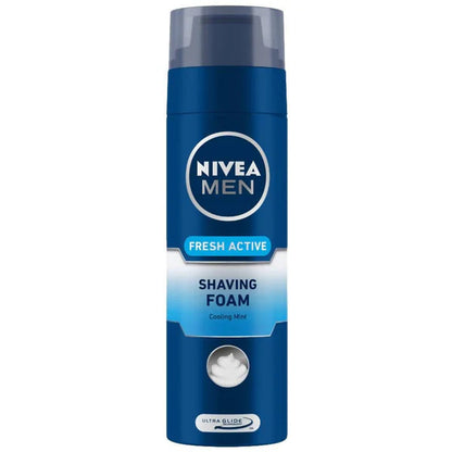 Nivea Men Fresh Active Shaving Foam - 200 ml