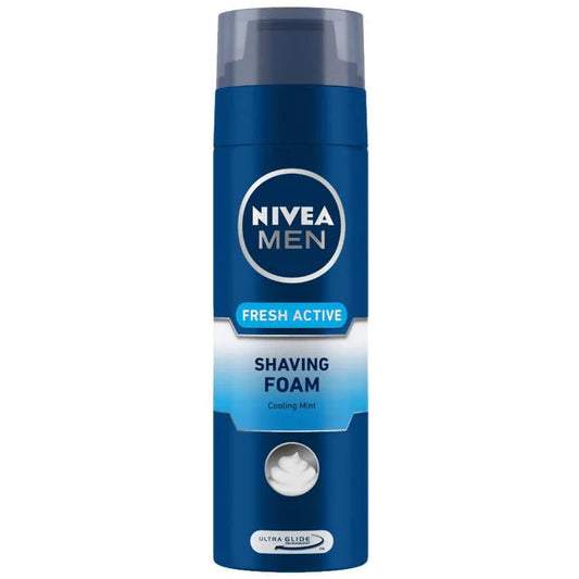 Nivea Men Fresh Active Shaving Foam - 200 ml