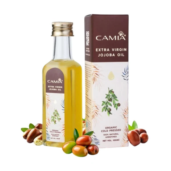 Camia Organic Extra Virgin Cold Pressed Jojoba Oil - 100 ml
