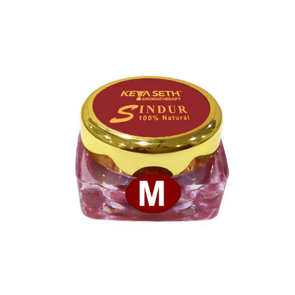 Keya Seth Aromatherapy 100% Natural Maroon Sindoor Powder - 3 gm