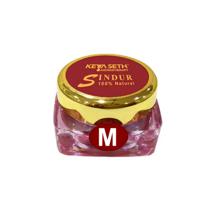 Keya Seth Aromatherapy 100% Natural Maroon Sindoor Powder - 3 gm