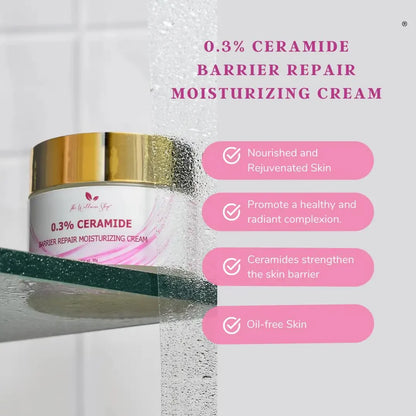 The Wellness Shop 0.3% Ceramide Moisturizer Cream - 50 gm