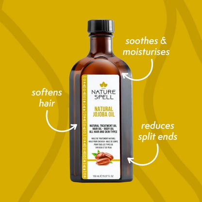 Nature Spell Jojoba Oil For Hair & Skin - 150 ml