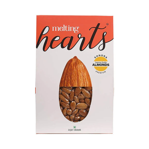 Melting Hearts Almonds Sanora Premium - 250 gm
