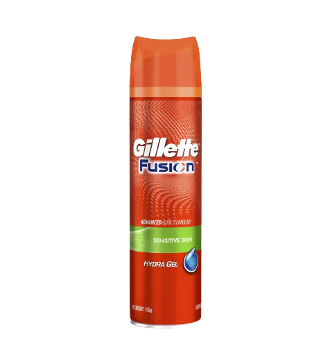 Gillette Fusion Hydra Gel Sensitive Skin Shave Gel - 195 gm