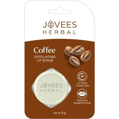 Jovees Coffee Exfoliating Lip Scrub - 8 gm