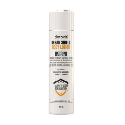 Detoxie Body Wash Lotion & Scrub Combo - Urban Shiled - combo