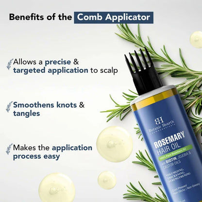 Botanic Hearth 100% Pure Rosemary Oil for Hair Growth - 150 ml