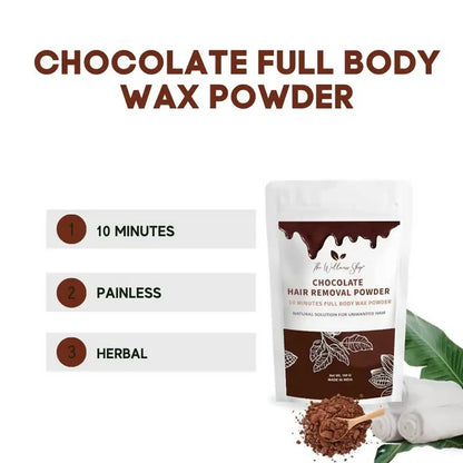 The Wellness Shop Chocolate Hair Removal Powder - 100 gm