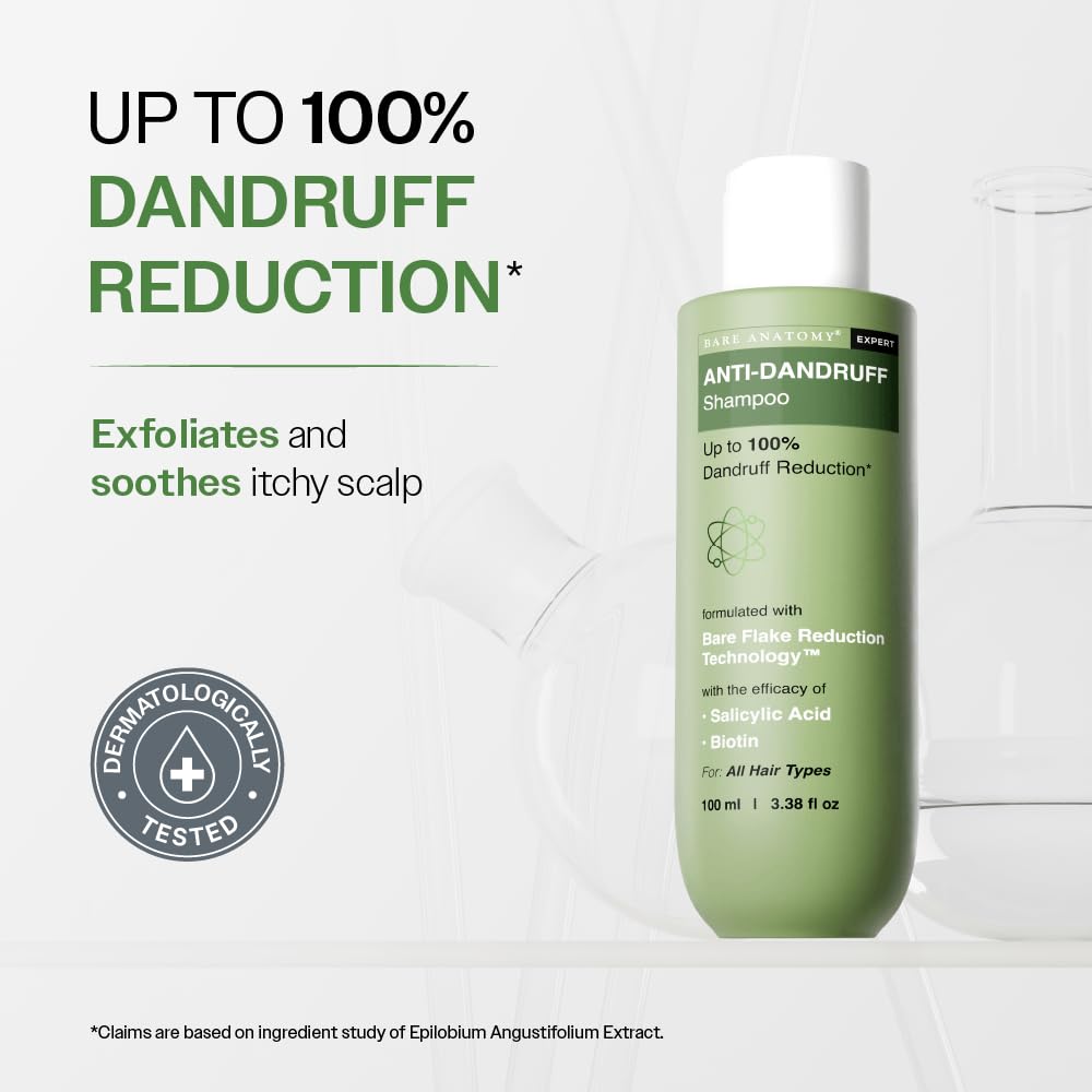 Bare Anatomy Expert Anti-Dandruff Shampoo with Salicylic Acid & Biotin