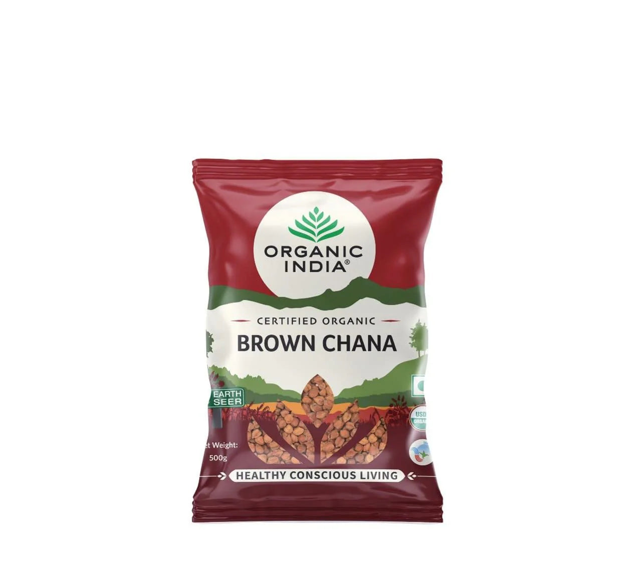 Organic India Brown Chana -500 gm