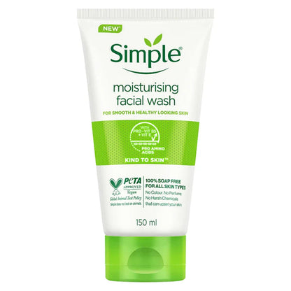 Simple Kind To Skin Moisturizing Facial Wash - 150 ml