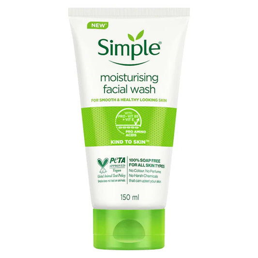 Simple Kind To Skin Moisturizing Facial Wash - 150 ml