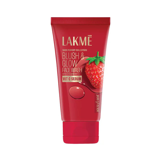 Lakme Blush & Glow Strawberry Freshness Gel Face Wash - 150 gm