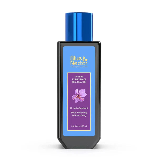 Blue Nectar Shubhr Massage Oil for Stretch Marks Scars - 100 ml