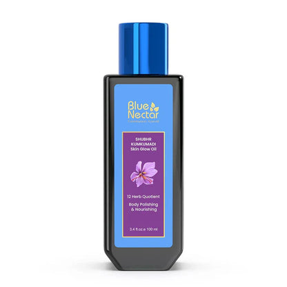 Blue Nectar Shubhr Massage Oil for Stretch Marks Scars - 100 ml