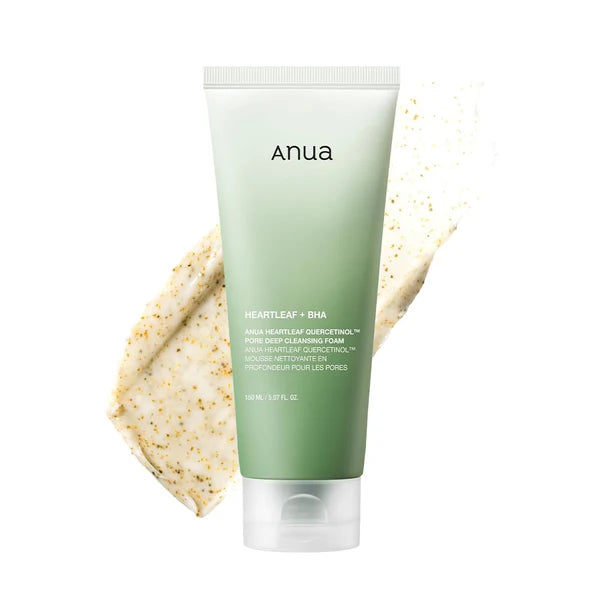 Anua Heartlef Quercetinol Pore Deep Cleansing Foam - Korean Skincare - 150 ml