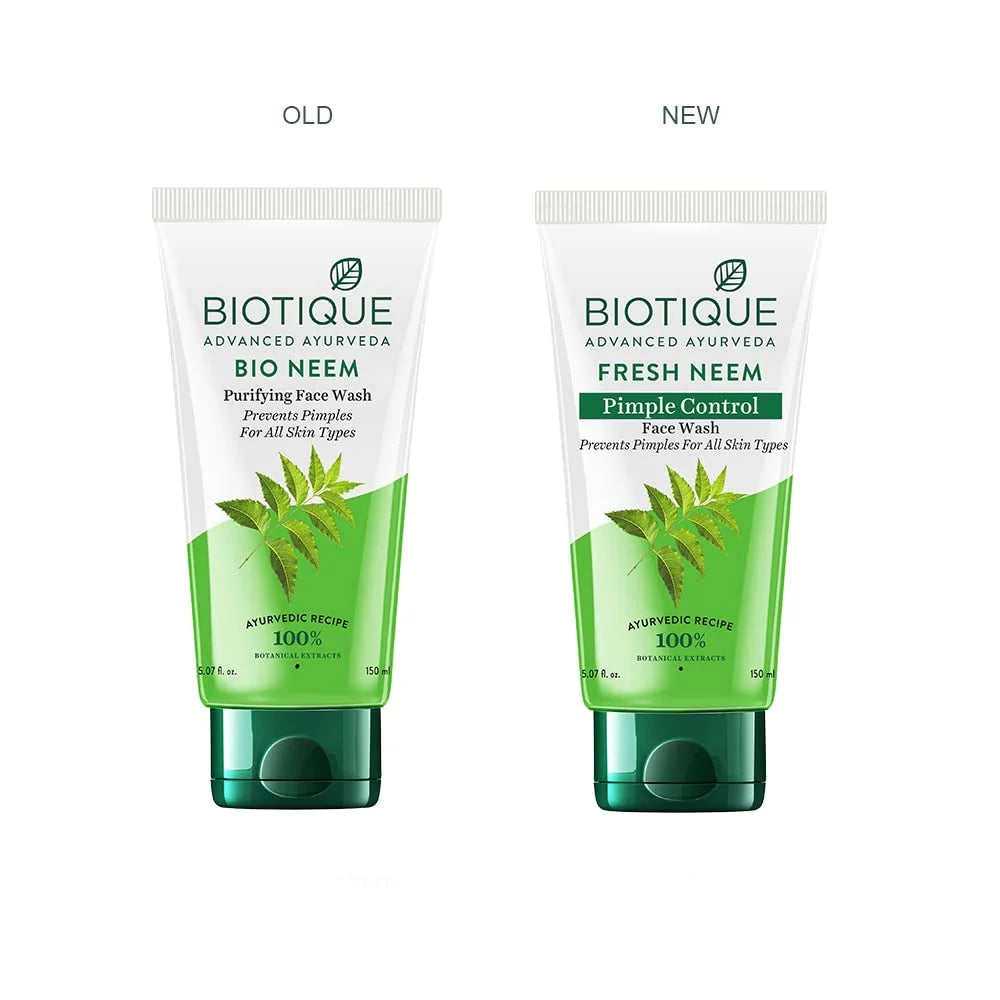 Biotique Advanced Ayurveda Bio Neem Purifying Face Wash - 50 ml