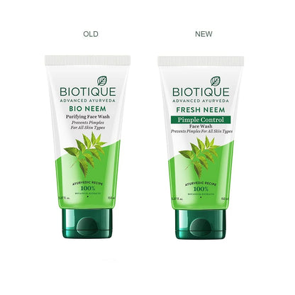 Biotique Advanced Ayurveda Bio Neem Purifying Face Wash - 50 ml
