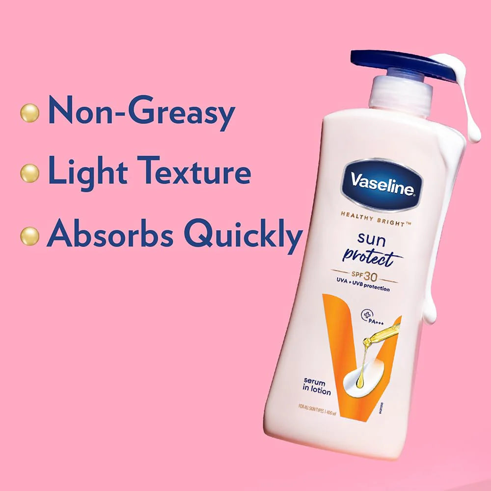 Vaseline Sun Protect SPF 30 Serum In Lotion With UVA + UVB Protection, PA+++