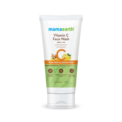 Mamaearth Vitamin C Face Wash For Skin Illumination -50 ml