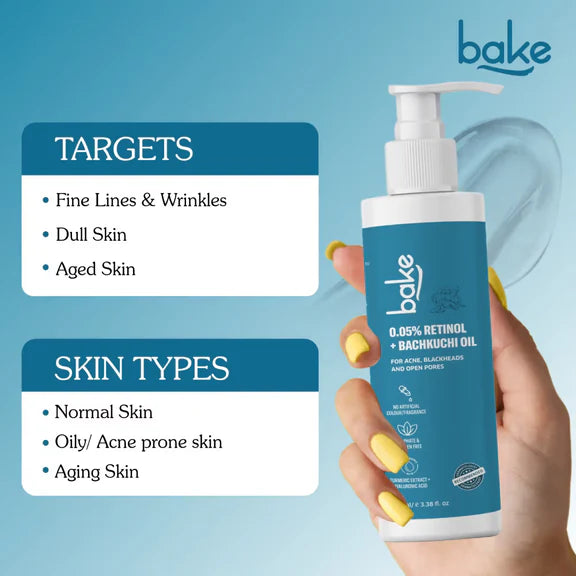 BAKE 0.05% Retinol Face Wash - 100 ml
