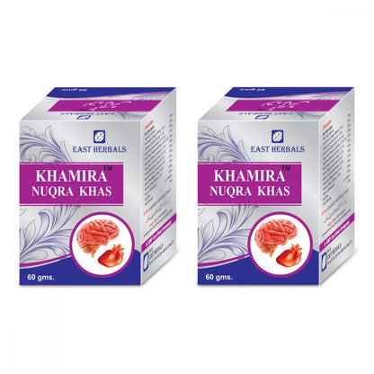 East Herbals Khamira Nuqra Khas - 60 gm - Pack of 2