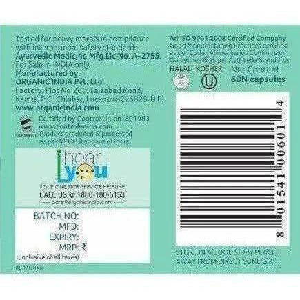 Organic India Breathe Free Capsules