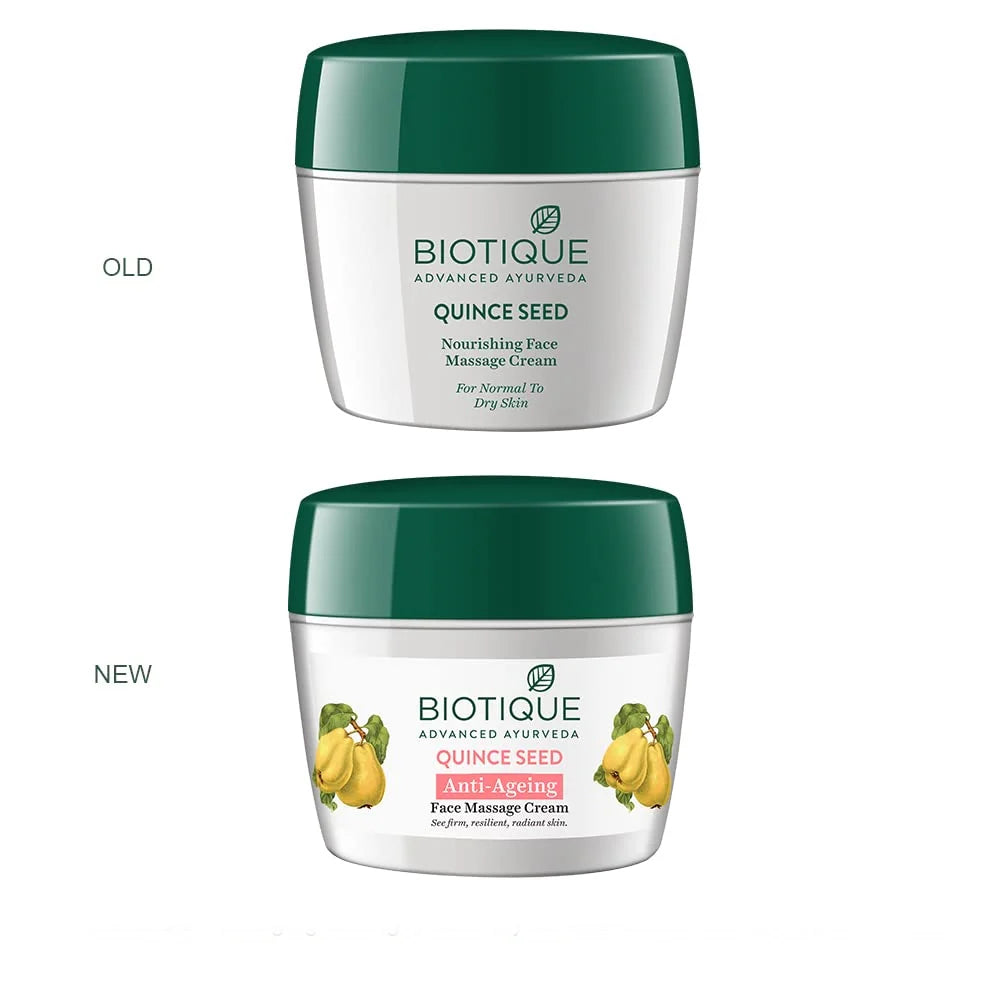 Biotique Advanced Ayurveda Bio Quince Seed Nourishing Face Massage Cream