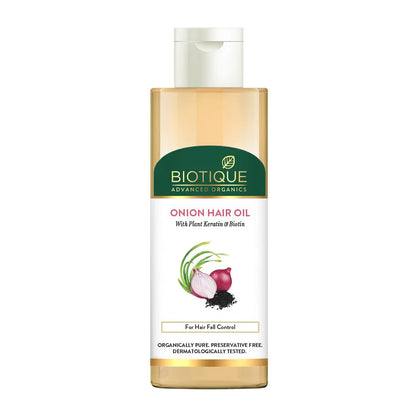 Biotique Advanced Organics Onion Black Seed No-Sticky No-Greasy Hair Oil