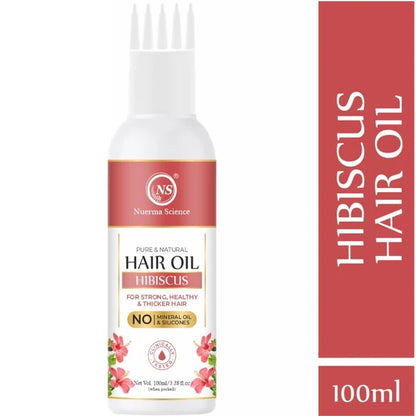 Nuerma Science Hibiscus Hair Oil for Stronger Hair - 100 ml
