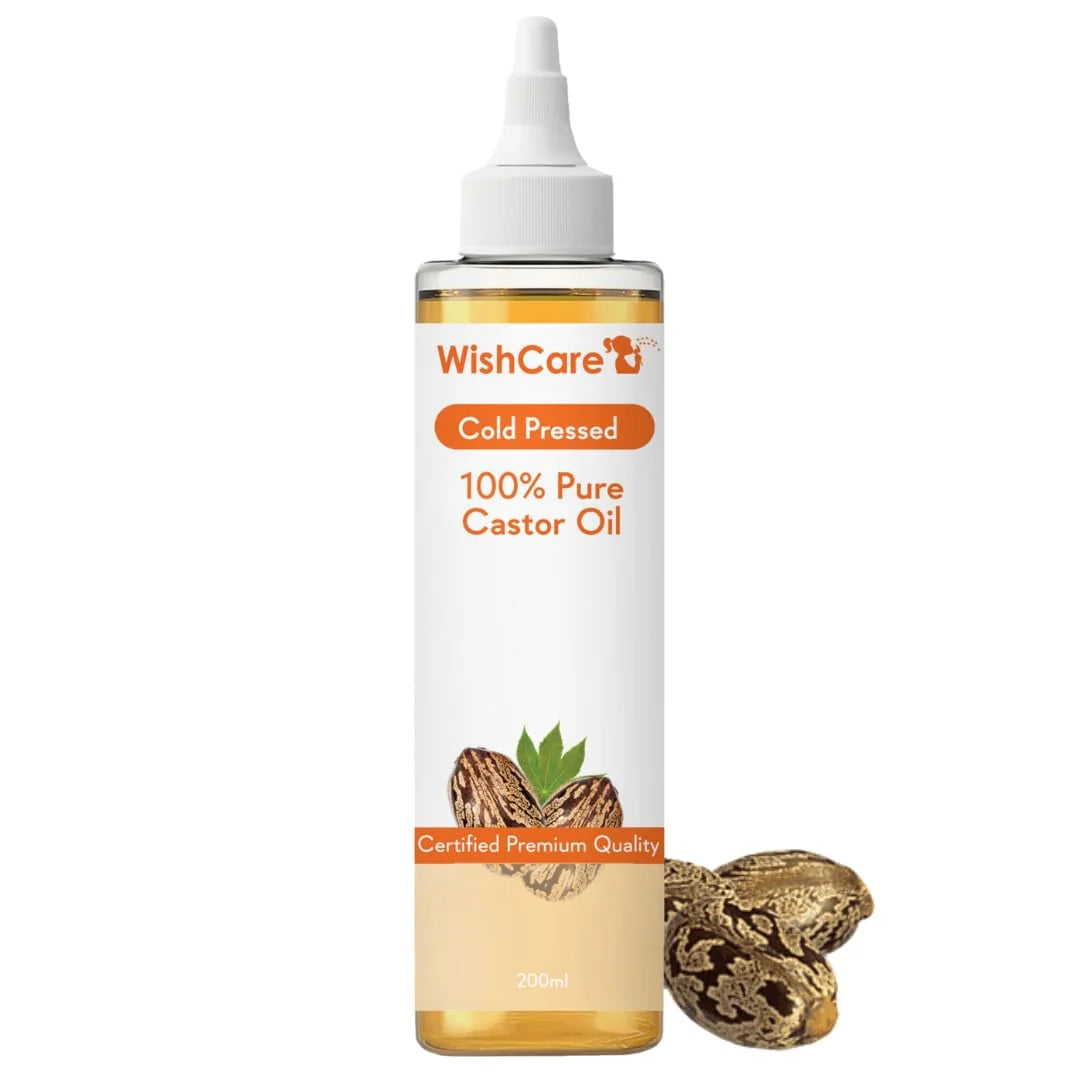 WishCare Premium Cold Pressed Castor Oil