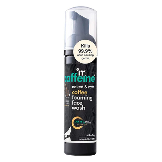 mCaffeine Anti Acne Coffee Foaming Face Wash - 75 ml
